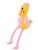 Quackalingo = duck + flamingo stuffed animal [right view]